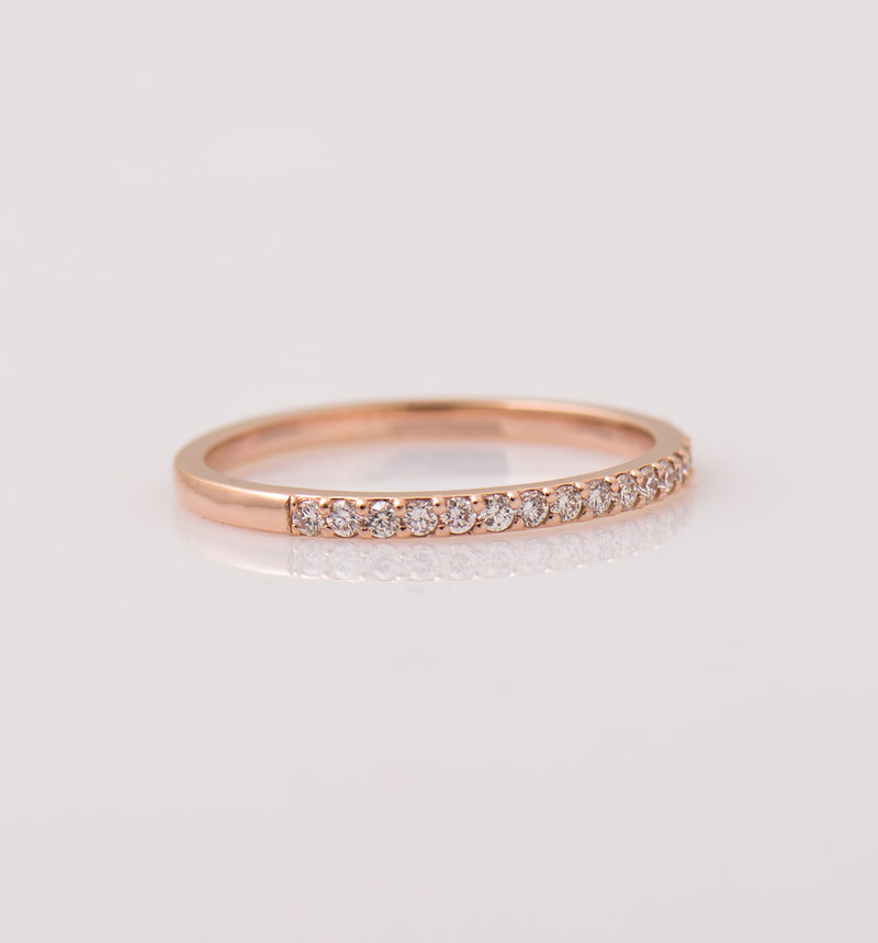 1.5 mm Pave Stack Ring