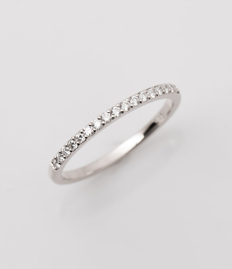 1.5 mm Pave Stack Ring