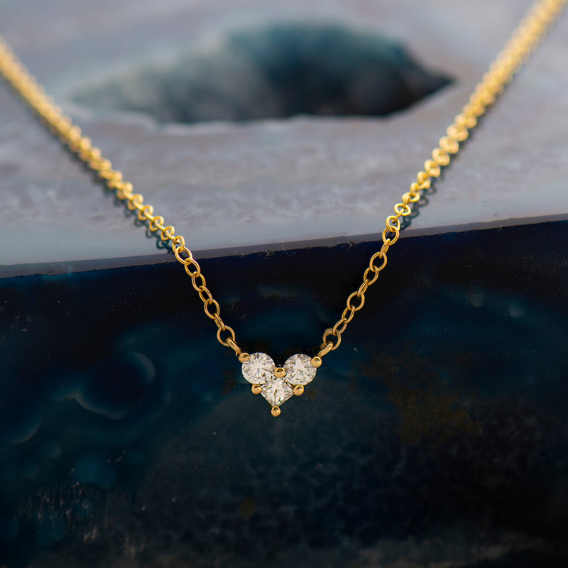 Buy Valentine's diamond heart pendant