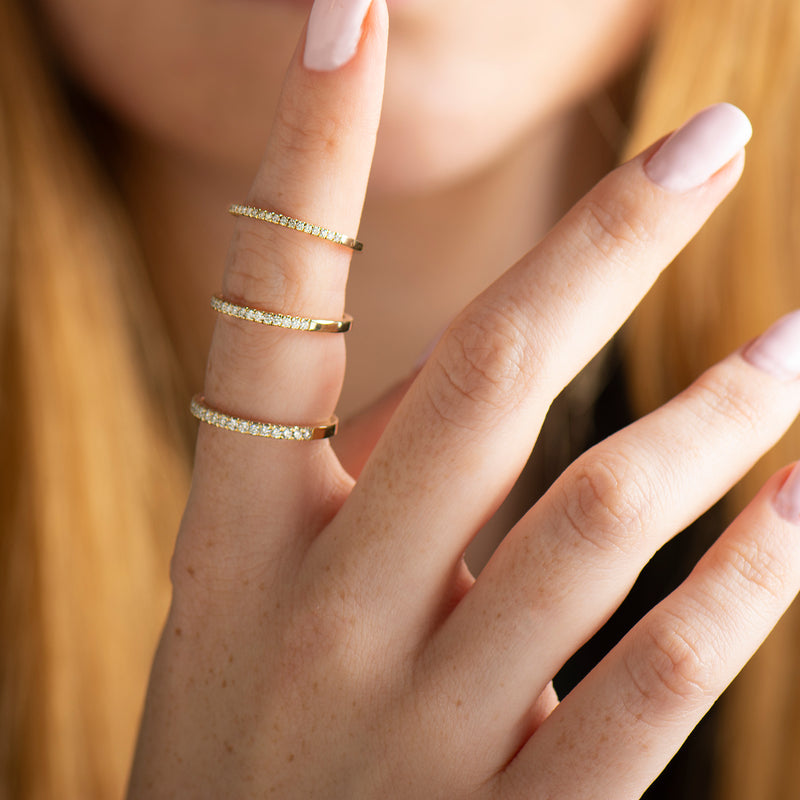 Minority Design Hot-selling Titanium Steel 18k Gold Plated Ring, Bracelet Middle  Finger And Index Finger - Rings - AliExpress