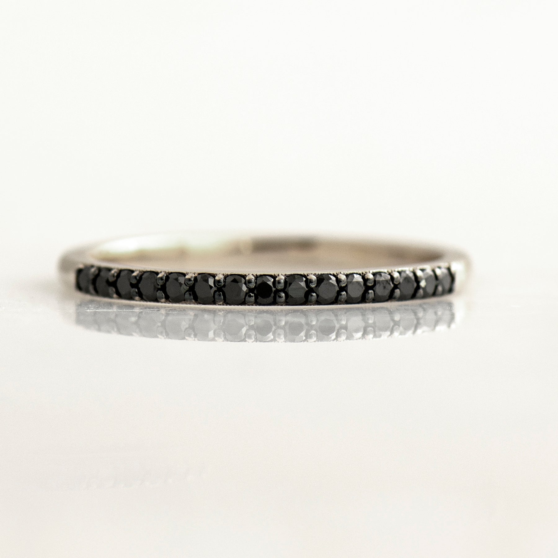 15 Black Diamonds Ring