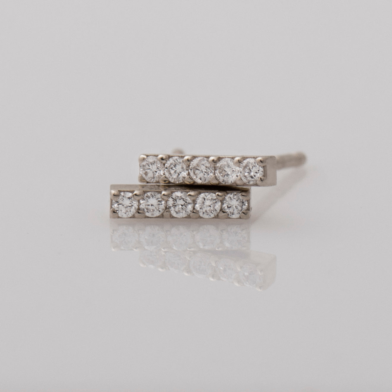 Bar Diamond Earrings