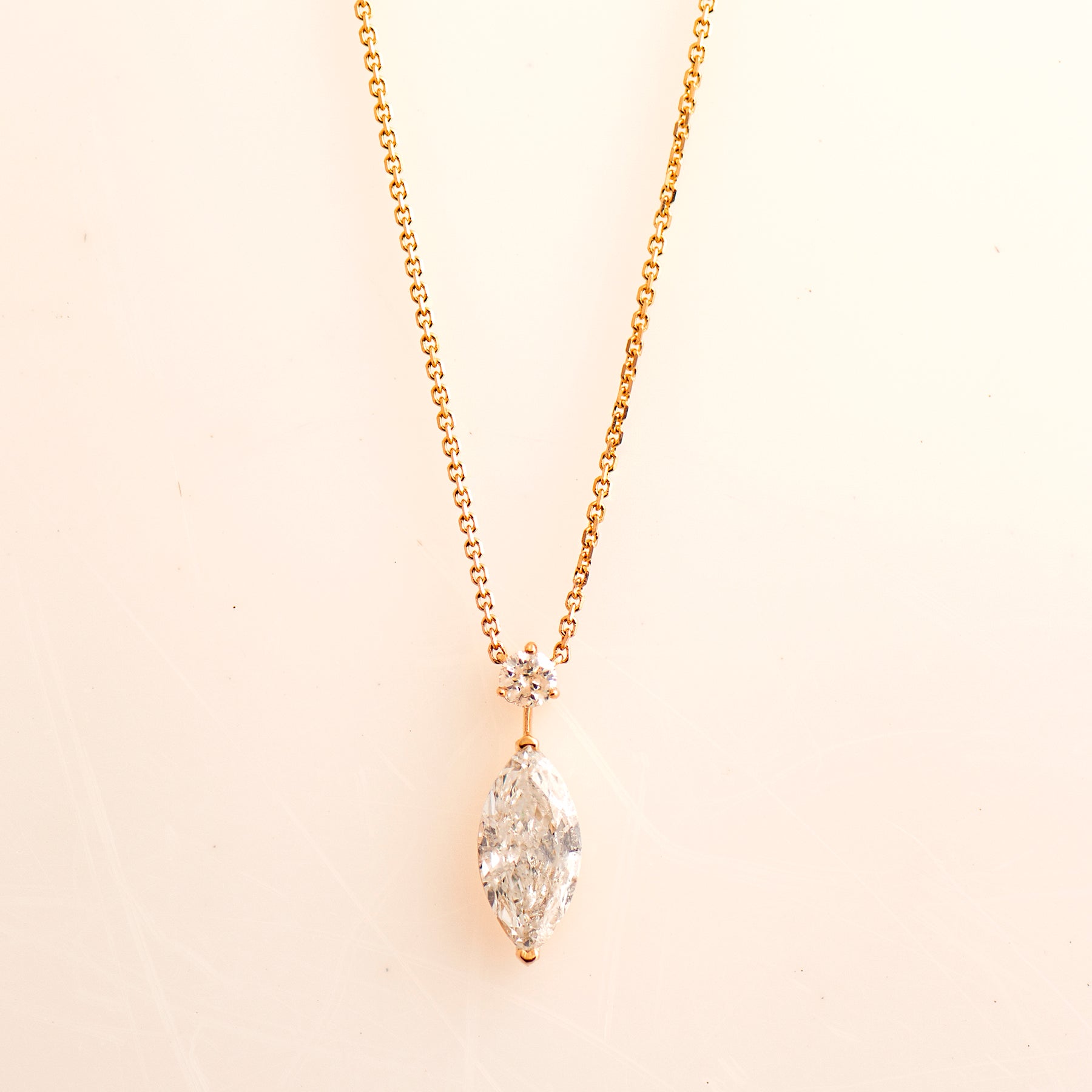 Marquise Diamond Necklace