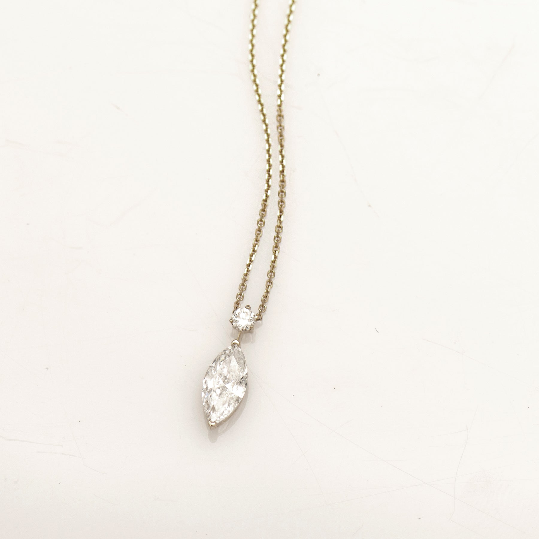 Marquise Diamond Necklace