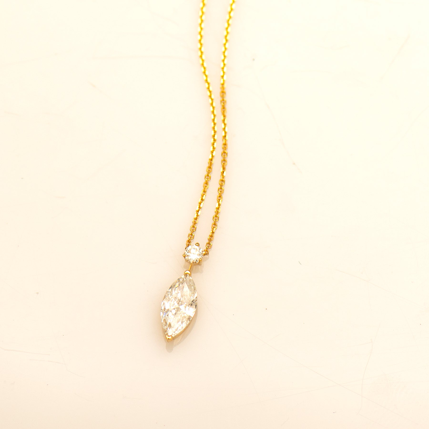 Marquise Diamond Necklace