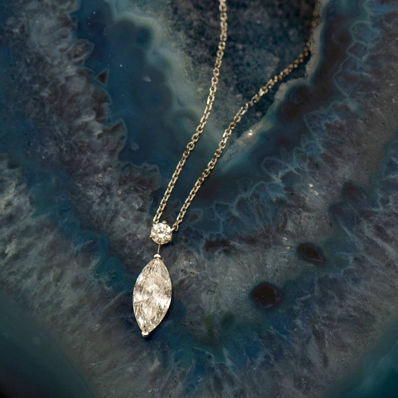 Marquise Diamond Necklace