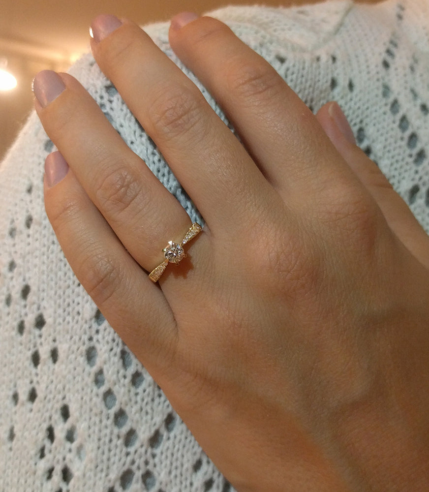 Delicate Engagement Ring