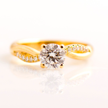 Twisted Engagement Ring
